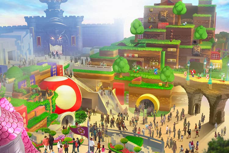 Take a Look at Japan's Near-Completed Super Nintendo World Theme Park