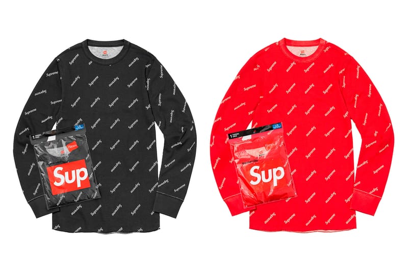 hanes thermal crew supreme