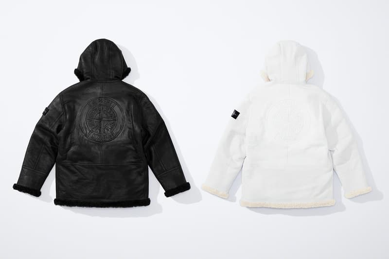 Supreme Stone Island Fall Winter 2020 Collection release Info Collaboration Crinkle Down Jacket nylon Cargo Pant cotton Top nylon Shoulder Bag nylon 6-Panel cotton corduroy Jacket Pant Crusher cotton Hooded Sweatshirt Sweatshort custom dye Glow-in-the-Dark Balaclava Baruffaldi Rek Goggles