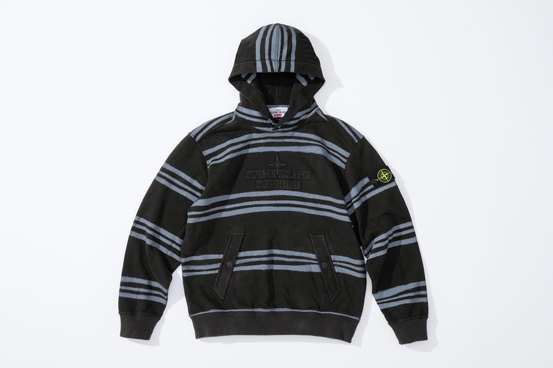 Supreme Stone Island Fall Winter 2020 Collection release Info Collaboration Crinkle Down Jacket nylon Cargo Pant cotton Top nylon Shoulder Bag nylon 6-Panel cotton corduroy Jacket Pant Crusher cotton Hooded Sweatshirt Sweatshort custom dye Glow-in-the-Dark Balaclava Baruffaldi Rek Goggles