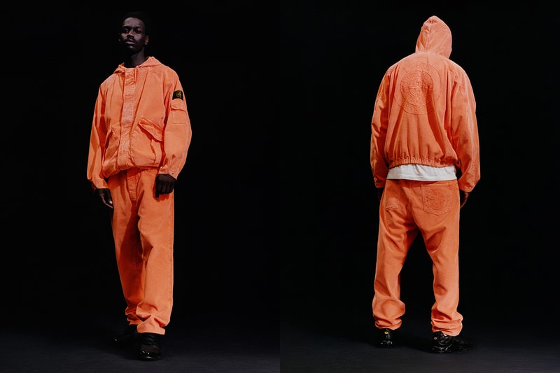 Supreme Stone Island Fall Winter 2020 Collection release Info Collaboration Crinkle Down Jacket nylon Cargo Pant cotton Top nylon Shoulder Bag nylon 6-Panel cotton corduroy Jacket Pant Crusher cotton Hooded Sweatshirt Sweatshort custom dye Glow-in-the-Dark Balaclava Baruffaldi Rek Goggles