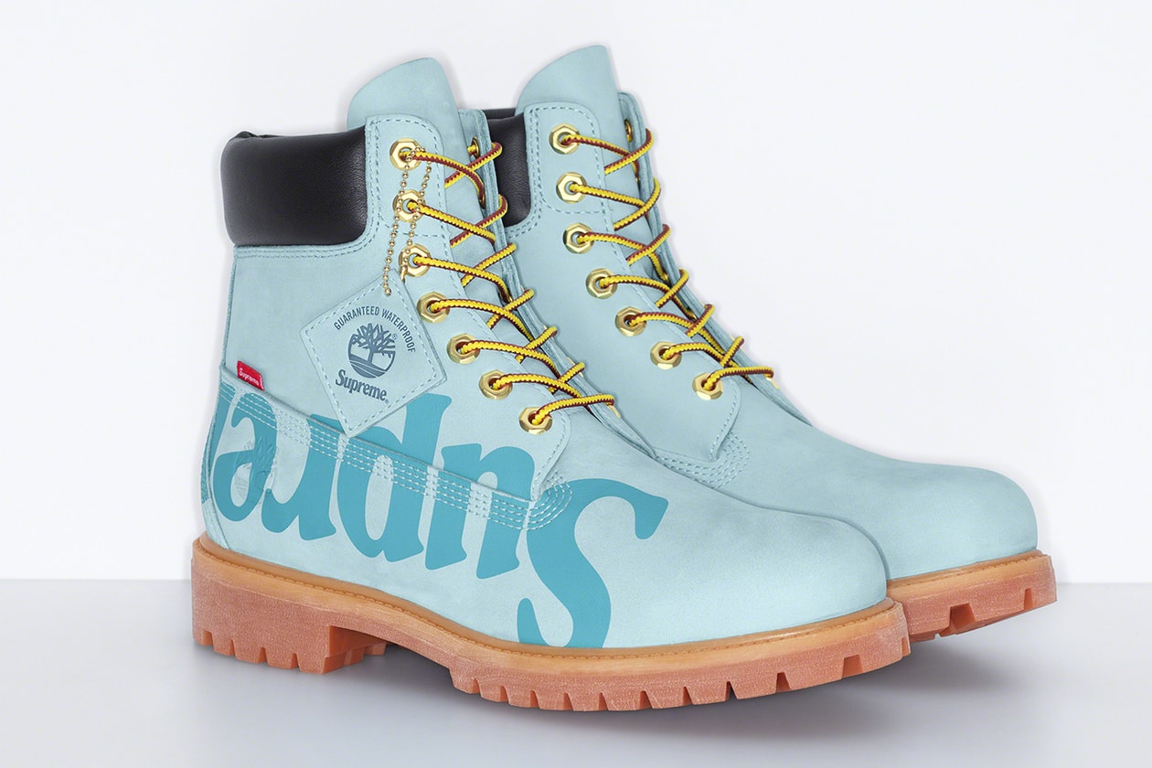 シュプリームがVFコープ傘下のティンバーランドとコラボ6インチブーツをリリース Supreme x Timberland Fall/Winter 2020 Collaboration 6-Inch Boots Release