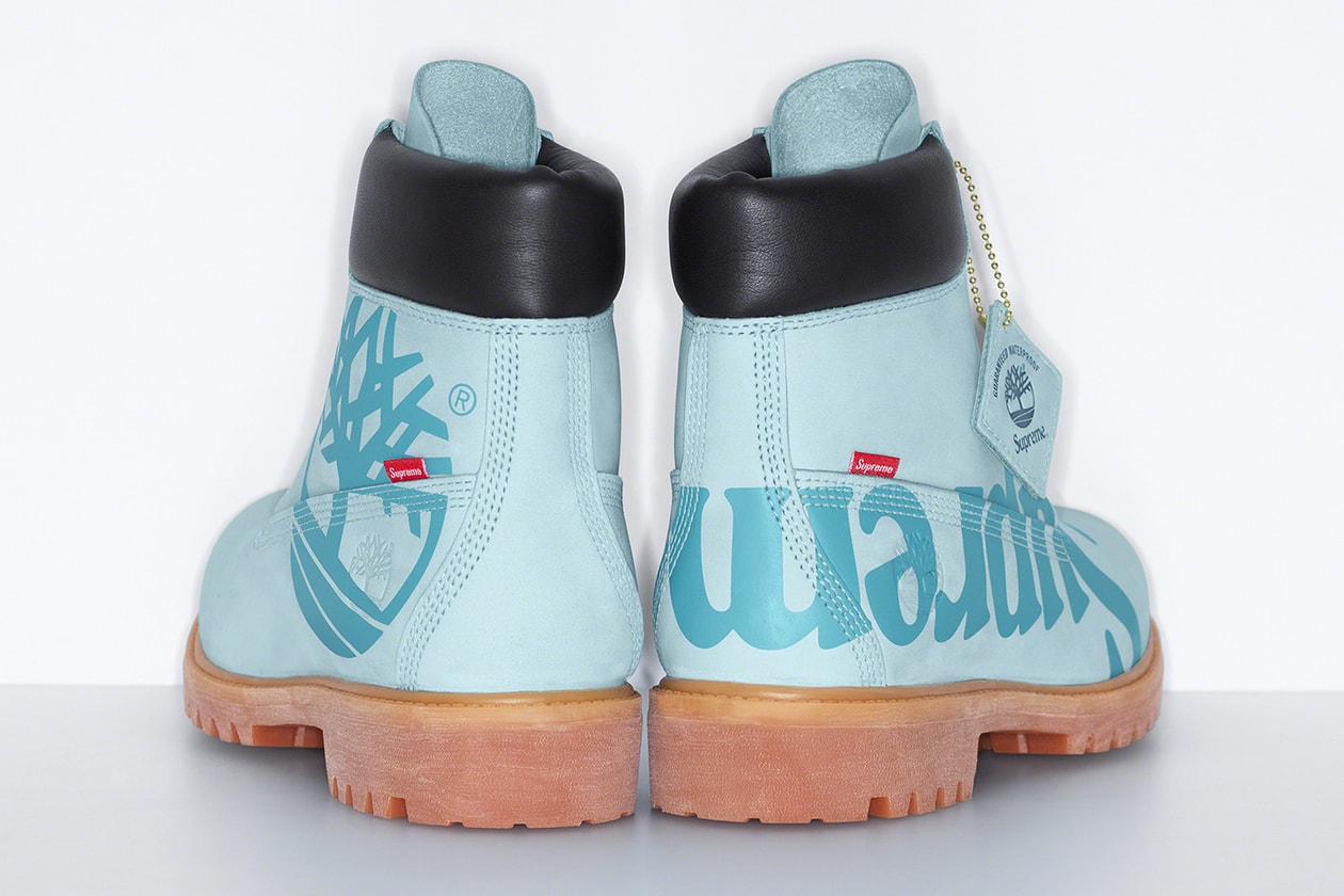 シュプリームがVFコープ傘下のティンバーランドとコラボ6インチブーツをリリース Supreme x Timberland Fall/Winter 2020 Collaboration 6-Inch Boots Release