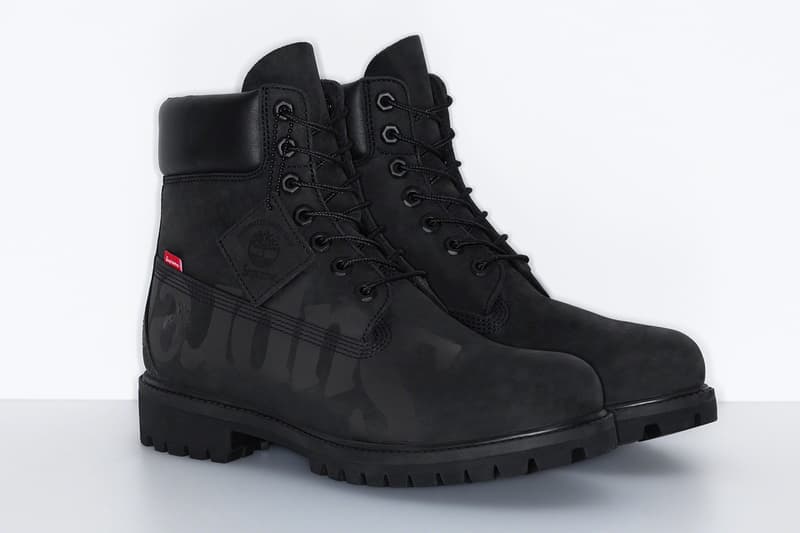 Supreme Timberland Fall Winter 2020 Collaboration Release Info