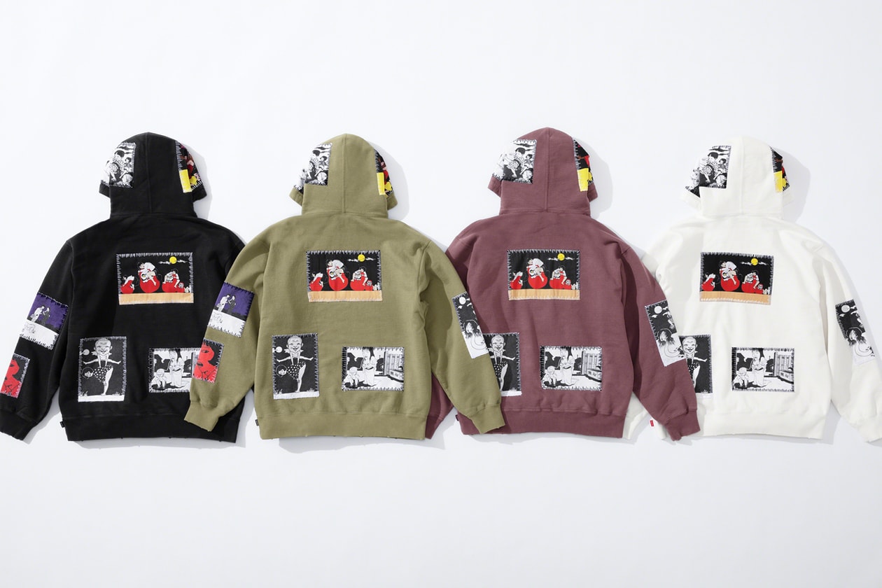 Supreme x Toshio Saeki Fall/Winter 2020 Capsule Collection Release Information Closer First Look Drop Date Queue Shops Skateboarding New York City London Los Angeles Tokyo Japan 