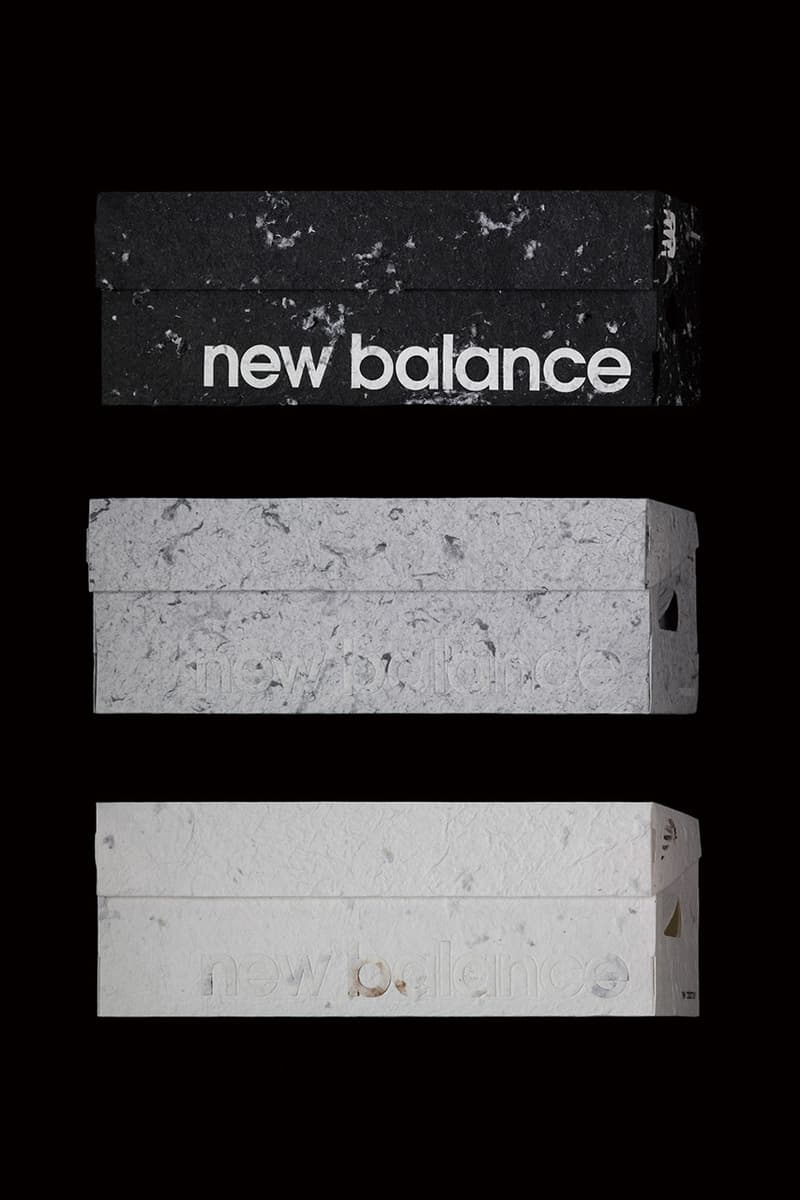 Yoshihisa Tanaka "Cooperative Research Vol.01" T-House New Balance nerhol gottingham tokyo design studio shoe boxes upcycle paper waste recycle sneaker collaboration exhbition