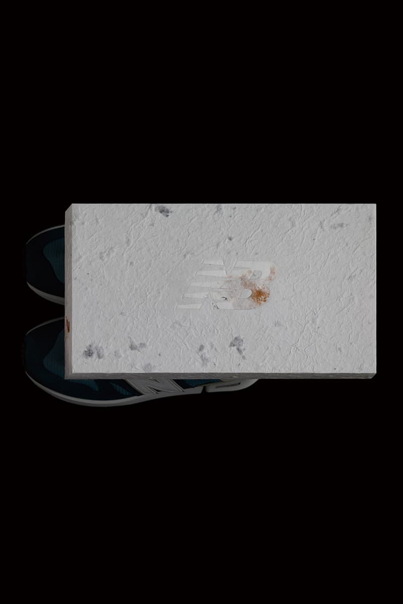 Yoshihisa Tanaka "Cooperative Research Vol.01" T-House New Balance nerhol gottingham tokyo design studio shoe boxes upcycle paper waste recycle sneaker collaboration exhbition