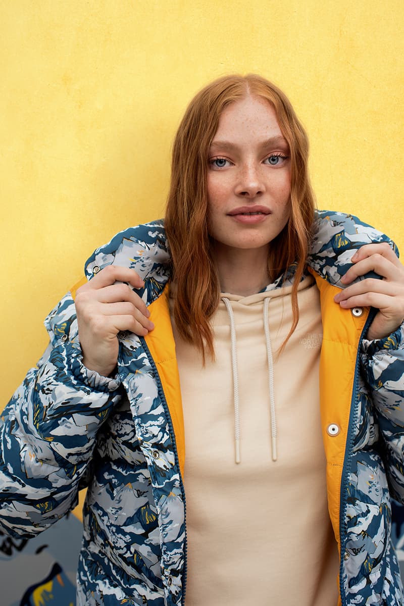 Liberty x The North Face Womenswear Collection 1968 Sierra Down Jacket Collaboration Print