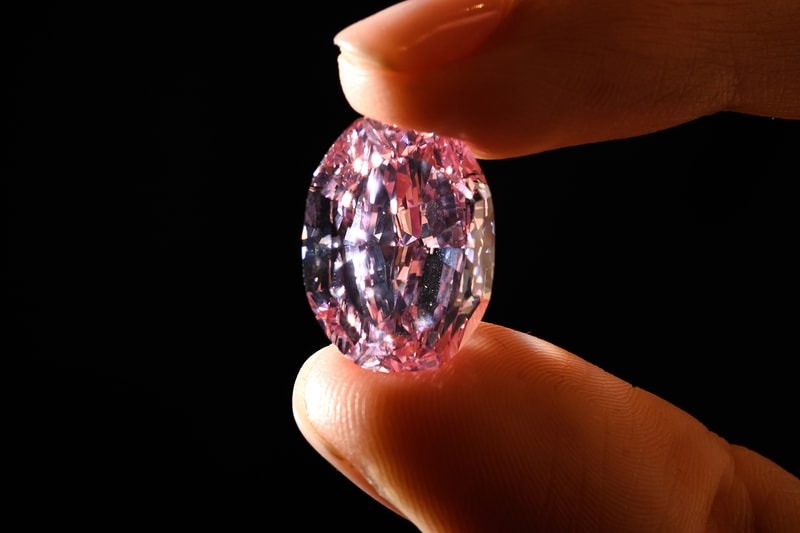 Worlds Largest Pink Diamond Auctions 26600000 Million USD Russian mining company Alrosa The Spirit of the Rose Sothebys geneva Ebelyakh Vaslav Nijinsky