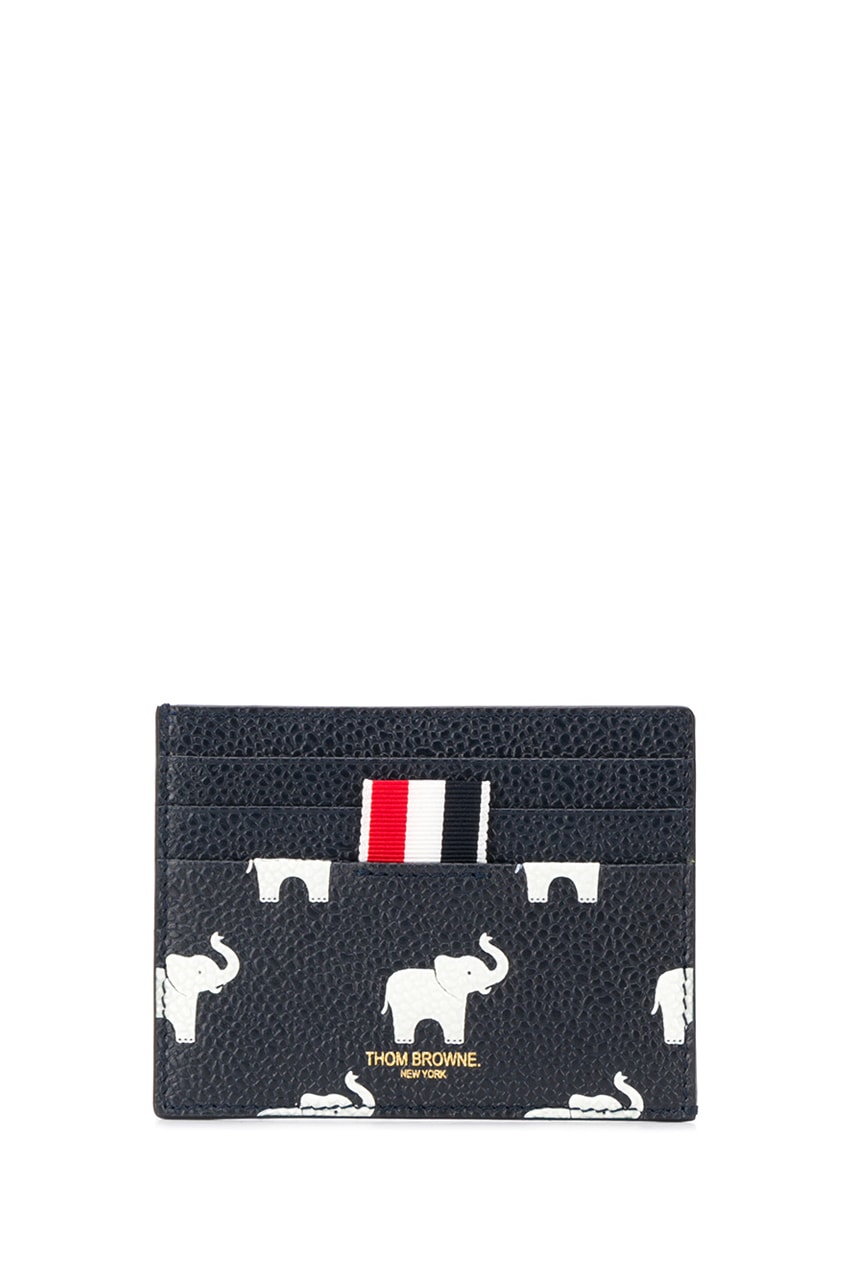 Thom Browne Fall 2020 Animal Icon Leather Bags, Goods fw20 collection menswear womenswear hector wallet passport card holder accessories leather pebble italy limited edition monkey bear cheetah elephant giraffe hippo lion pig rabbit rat sheep zebra