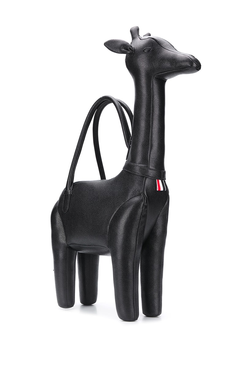 Thom Browne Fall 2020 Animal Icon Leather Bags, Goods fw20 collection menswear womenswear hector wallet passport card holder accessories leather pebble italy limited edition monkey bear cheetah elephant giraffe hippo lion pig rabbit rat sheep zebra