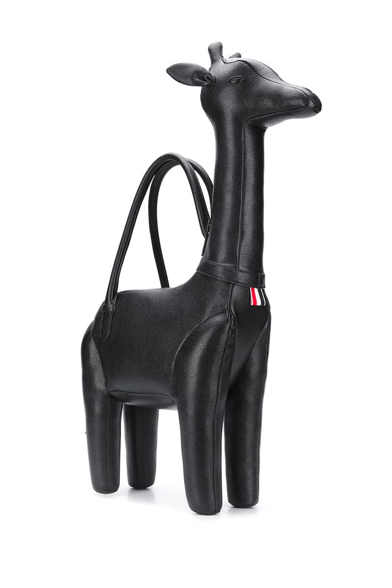 Thom Browne Fall 2020 Animal Icon Leather Bags, Goods fw20 collection menswear womenswear hector wallet passport card holder accessories leather pebble italy limited edition monkey bear cheetah elephant giraffe hippo lion pig rabbit rat sheep zebra