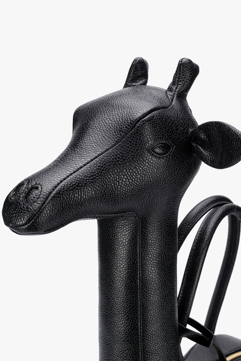 Thom Browne Fall 2020 Animal Icon Leather Bags, Goods fw20 collection menswear womenswear hector wallet passport card holder accessories leather pebble italy limited edition monkey bear cheetah elephant giraffe hippo lion pig rabbit rat sheep zebra