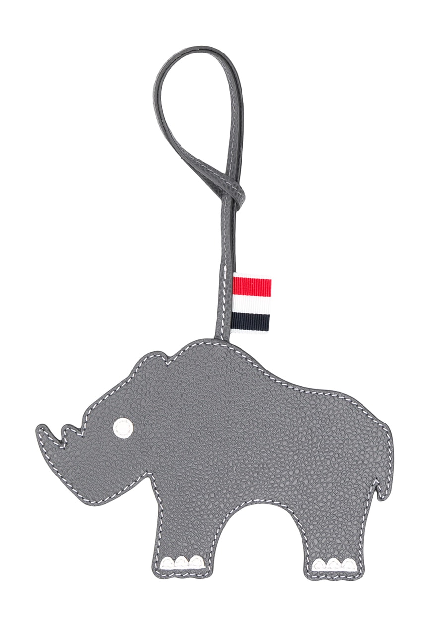 Thom Browne Fall 2020 Animal Icon Leather Bags, Goods fw20 collection menswear womenswear hector wallet passport card holder accessories leather pebble italy limited edition monkey bear cheetah elephant giraffe hippo lion pig rabbit rat sheep zebra