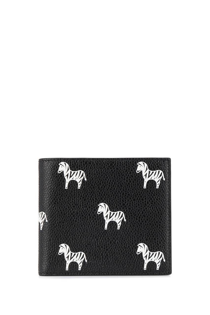 Thom Browne Fall 2020 Animal Icon Leather Bags, Goods fw20 collection menswear womenswear hector wallet passport card holder accessories leather pebble italy limited edition monkey bear cheetah elephant giraffe hippo lion pig rabbit rat sheep zebra