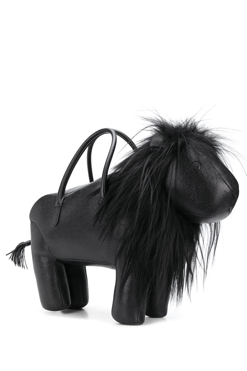 Thom Browne Fall 2020 Animal Icon Leather Bags, Goods fw20 collection menswear womenswear hector wallet passport card holder accessories leather pebble italy limited edition monkey bear cheetah elephant giraffe hippo lion pig rabbit rat sheep zebra