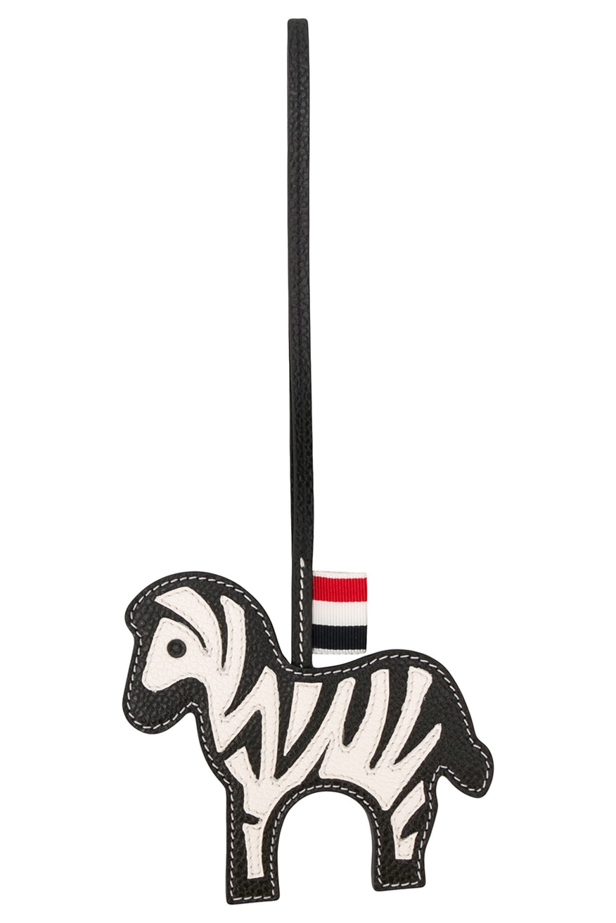 Thom Browne Fall 2020 Animal Icon Leather Bags, Goods fw20 collection menswear womenswear hector wallet passport card holder accessories leather pebble italy limited edition monkey bear cheetah elephant giraffe hippo lion pig rabbit rat sheep zebra