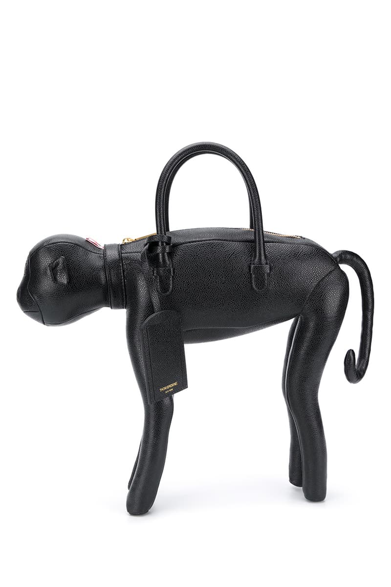 Thom Browne Fall 2020 Animal Icon Leather Bags, Goods fw20 collection menswear womenswear hector wallet passport card holder accessories leather pebble italy limited edition monkey bear cheetah elephant giraffe hippo lion pig rabbit rat sheep zebra