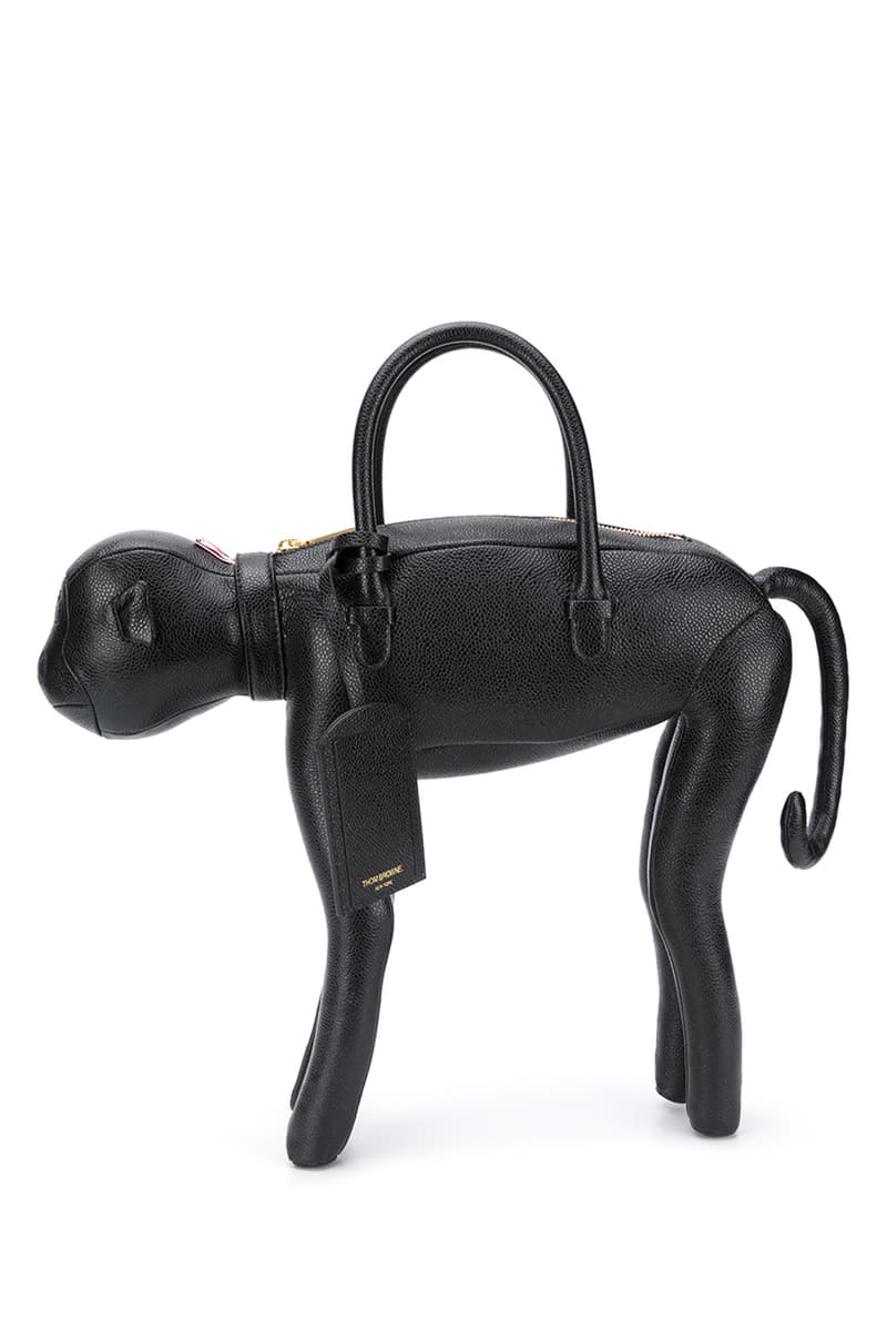 Thom Browne Fall 2020 Animal Icon Leather Bags, Goods fw20 collection menswear womenswear hector wallet passport card holder accessories leather pebble italy limited edition monkey bear cheetah elephant giraffe hippo lion pig rabbit rat sheep zebra
