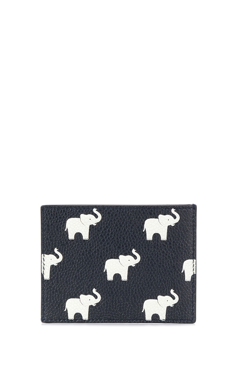 Thom Browne Fall 2020 Animal Icon Leather Bags, Goods fw20 collection menswear womenswear hector wallet passport card holder accessories leather pebble italy limited edition monkey bear cheetah elephant giraffe hippo lion pig rabbit rat sheep zebra