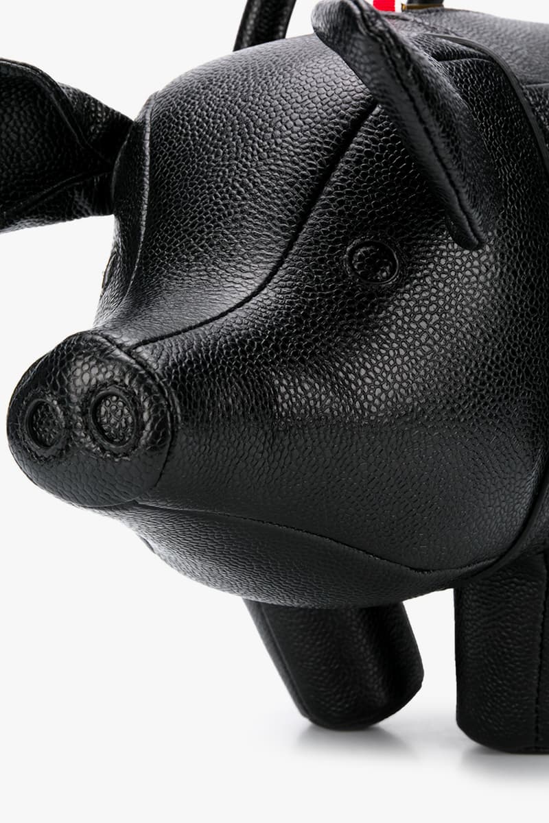 Thom Browne Fall 2020 Animal Icon Leather Bags, Goods fw20 collection menswear womenswear hector wallet passport card holder accessories leather pebble italy limited edition monkey bear cheetah elephant giraffe hippo lion pig rabbit rat sheep zebra