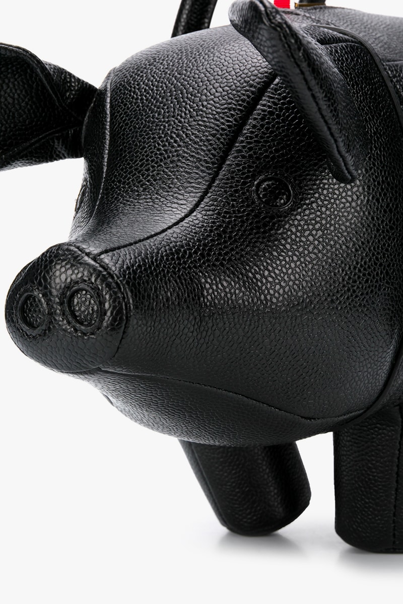 Thom Browne Fall 2020 Animal Icon Leather Bags, Goods fw20 collection menswear womenswear hector wallet passport card holder accessories leather pebble italy limited edition monkey bear cheetah elephant giraffe hippo lion pig rabbit rat sheep zebra