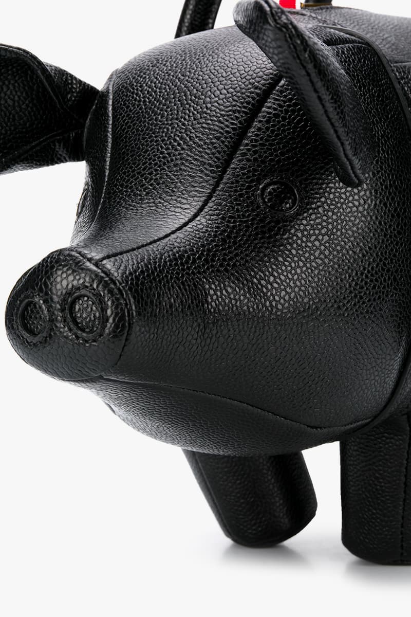 Thom Browne Fall 2020 Animal Icon Leather Bags, Goods fw20 collection menswear womenswear hector wallet passport card holder accessories leather pebble italy limited edition monkey bear cheetah elephant giraffe hippo lion pig rabbit rat sheep zebra