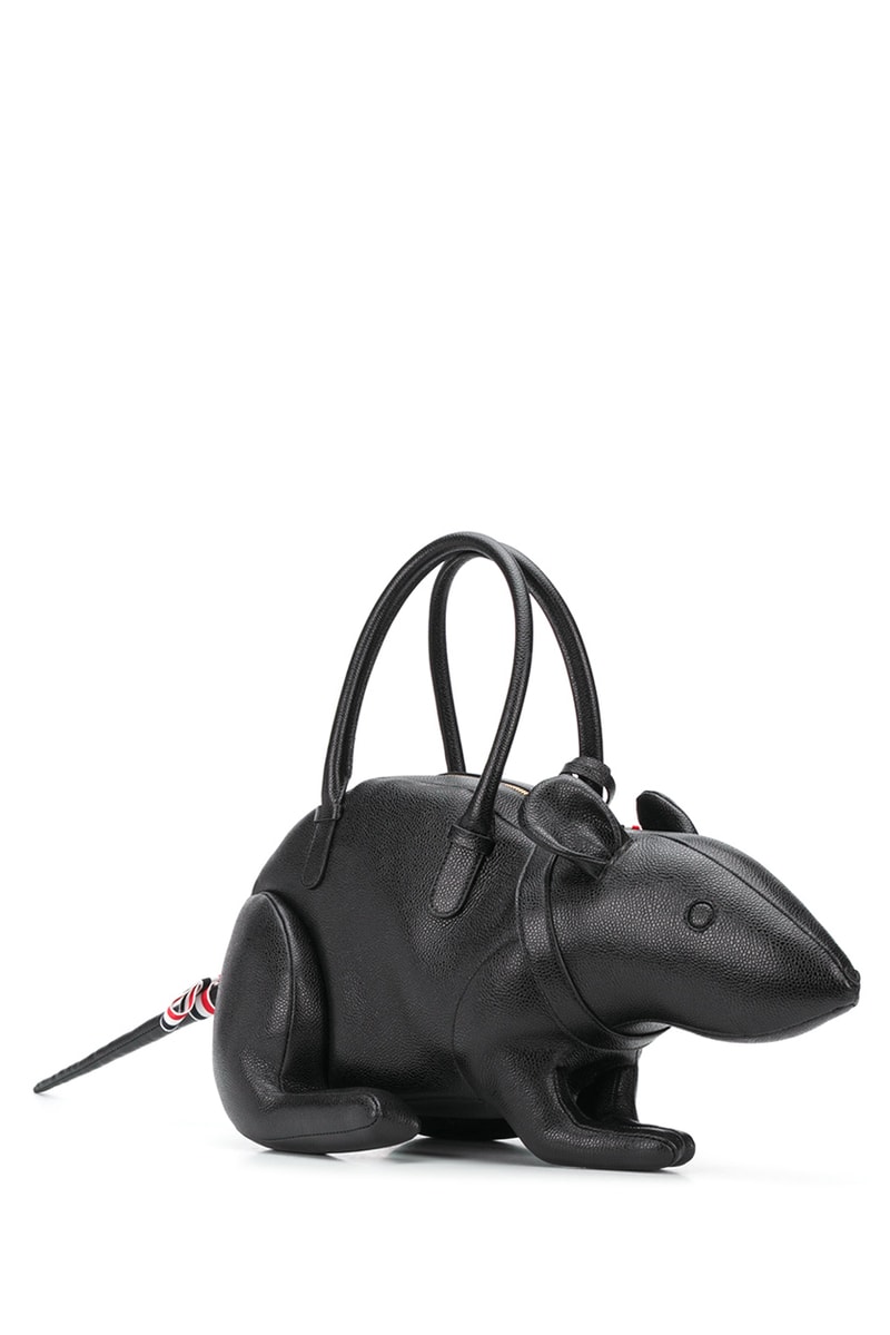 Thom Browne Fall 2020 Animal Icon Leather Bags, Goods fw20 collection menswear womenswear hector wallet passport card holder accessories leather pebble italy limited edition monkey bear cheetah elephant giraffe hippo lion pig rabbit rat sheep zebra