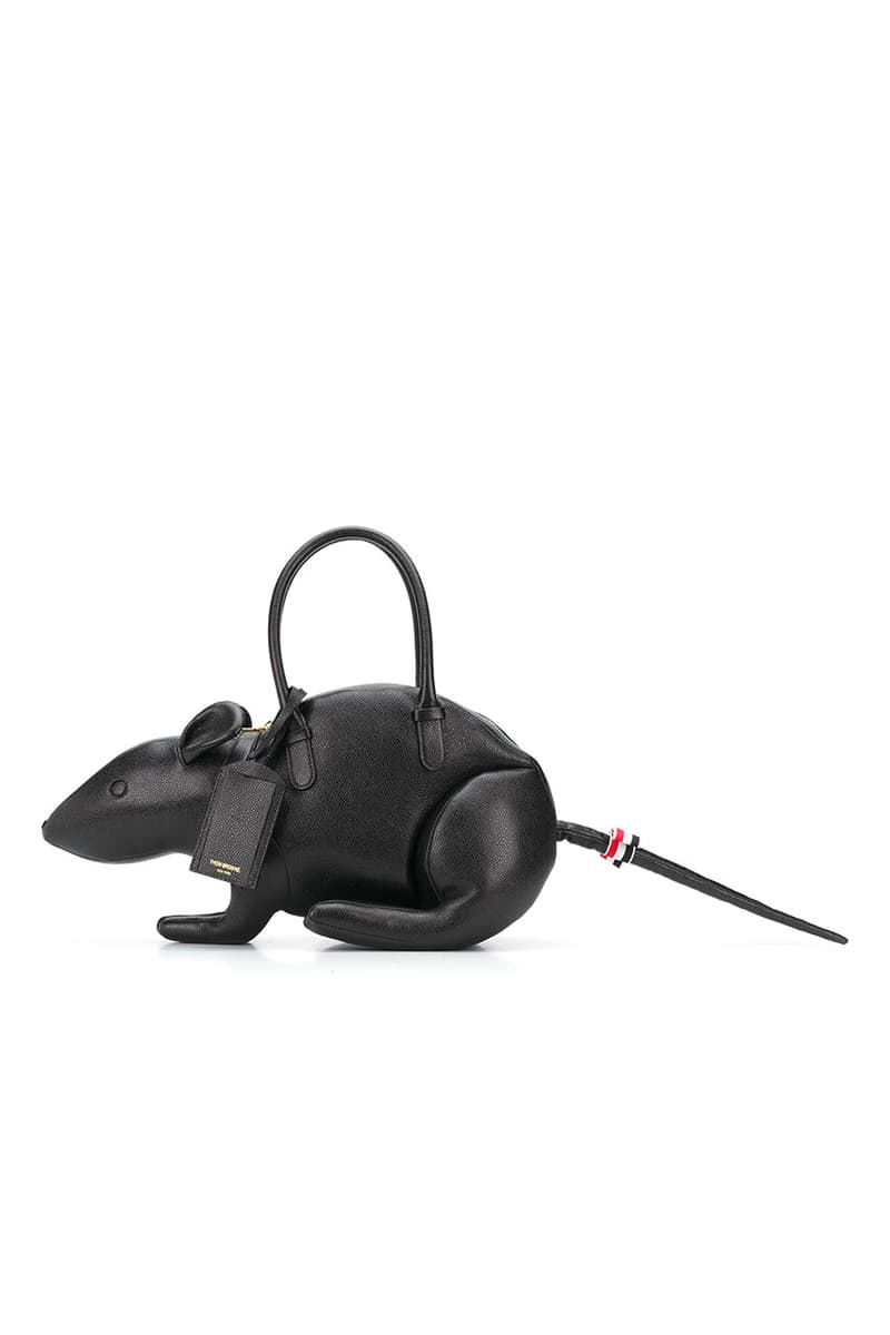 Thom Browne Fall 2020 Animal Icon Leather Bags, Goods fw20 collection menswear womenswear hector wallet passport card holder accessories leather pebble italy limited edition monkey bear cheetah elephant giraffe hippo lion pig rabbit rat sheep zebra