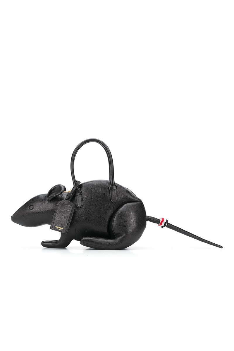 Thom Browne Fall 2020 Animal Icon Leather Bags, Goods fw20 collection menswear womenswear hector wallet passport card holder accessories leather pebble italy limited edition monkey bear cheetah elephant giraffe hippo lion pig rabbit rat sheep zebra
