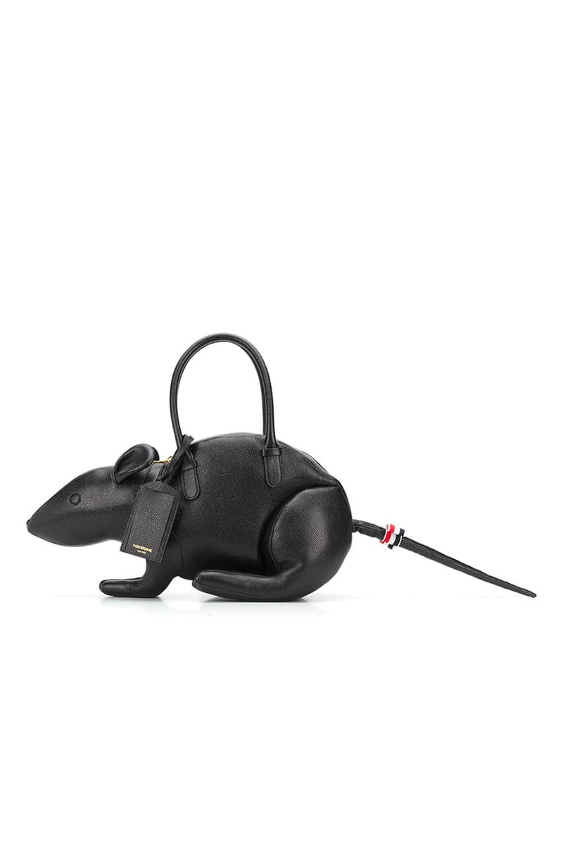 Thom Browne Fall 2020 Animal Icon Leather Bags, Goods fw20 collection menswear womenswear hector wallet passport card holder accessories leather pebble italy limited edition monkey bear cheetah elephant giraffe hippo lion pig rabbit rat sheep zebra