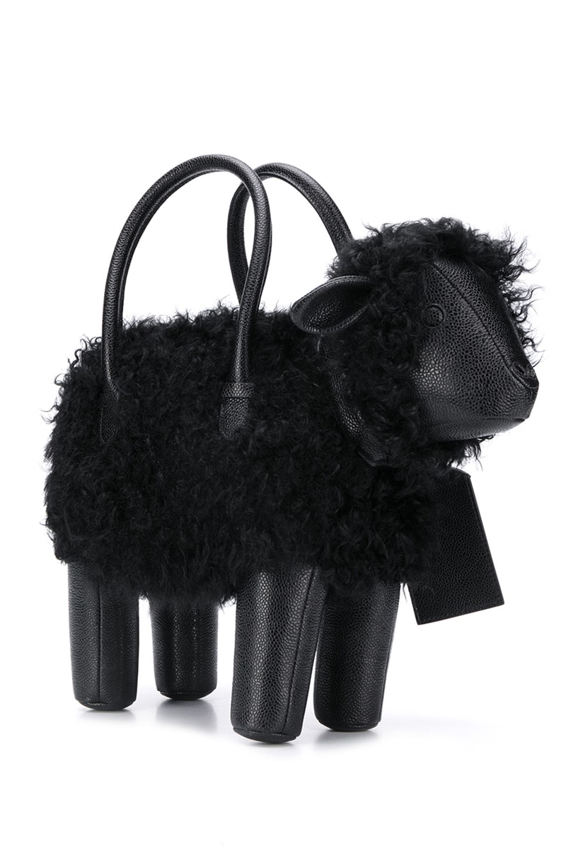 Thom Browne Fall 2020 Animal Icon Leather Bags, Goods fw20 collection menswear womenswear hector wallet passport card holder accessories leather pebble italy limited edition monkey bear cheetah elephant giraffe hippo lion pig rabbit rat sheep zebra