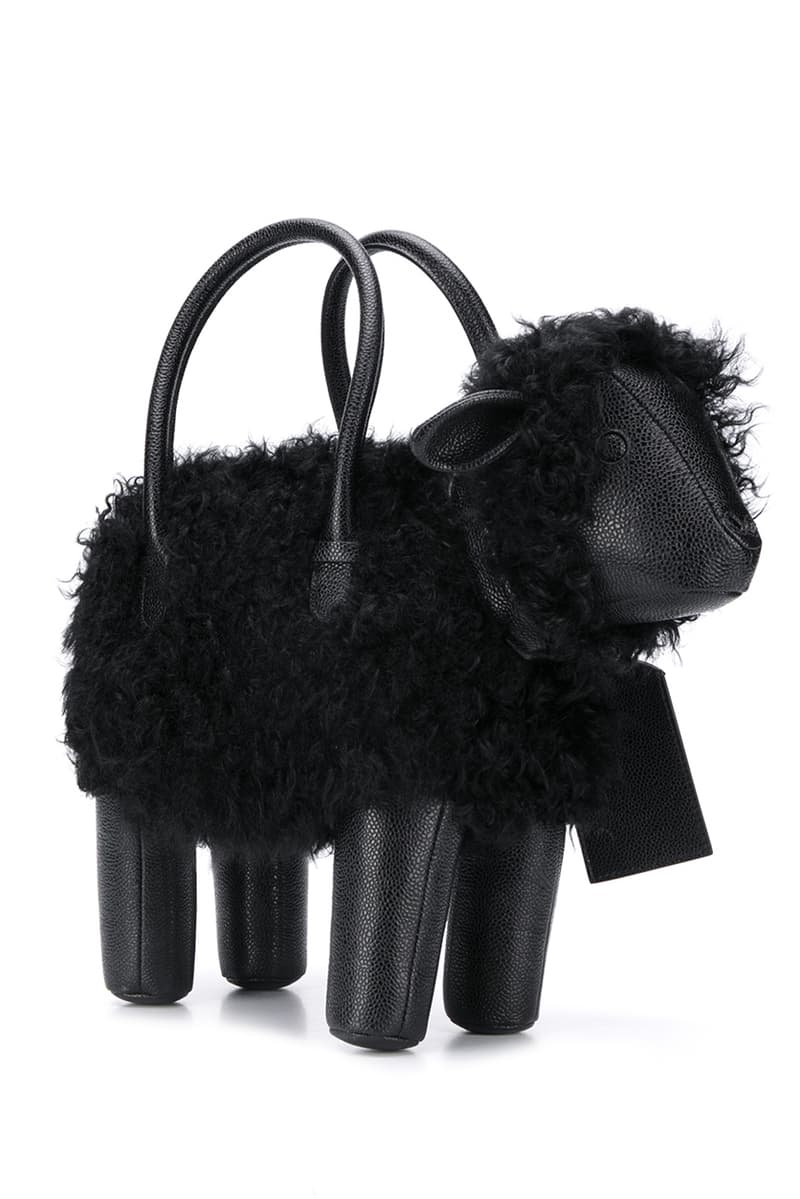 Thom Browne Fall 2020 Animal Icon Leather Bags, Goods fw20 collection menswear womenswear hector wallet passport card holder accessories leather pebble italy limited edition monkey bear cheetah elephant giraffe hippo lion pig rabbit rat sheep zebra