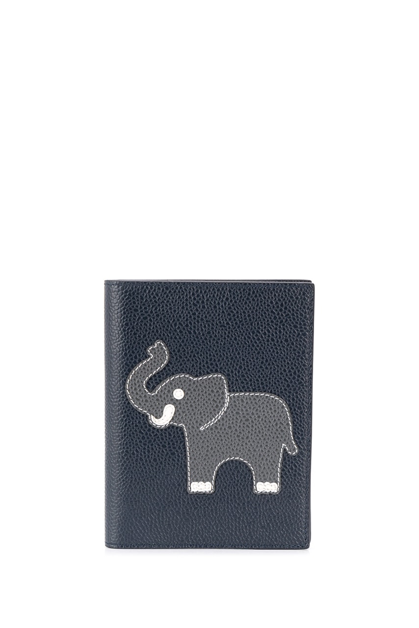 Thom Browne Fall 2020 Animal Icon Leather Bags, Goods fw20 collection menswear womenswear hector wallet passport card holder accessories leather pebble italy limited edition monkey bear cheetah elephant giraffe hippo lion pig rabbit rat sheep zebra