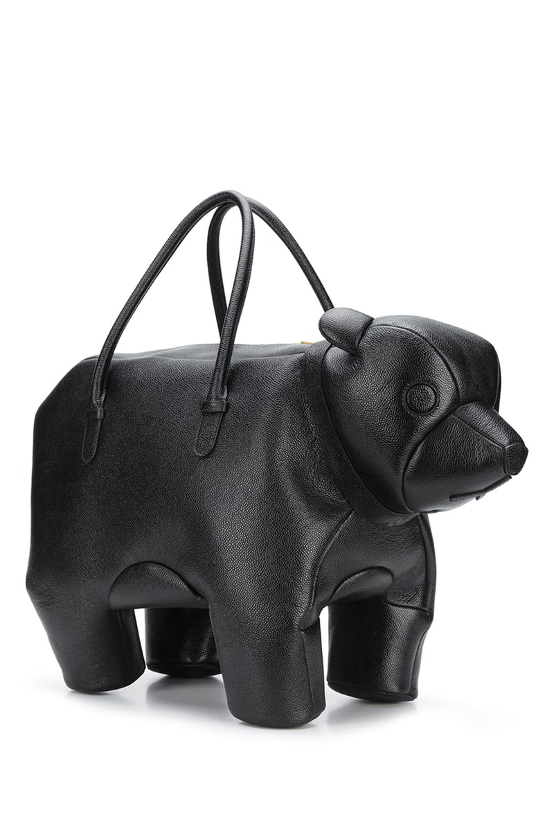 Thom Browne Fall 2020 Animal Icon Leather Bags, Goods fw20 collection menswear womenswear hector wallet passport card holder accessories leather pebble italy limited edition monkey bear cheetah elephant giraffe hippo lion pig rabbit rat sheep zebra