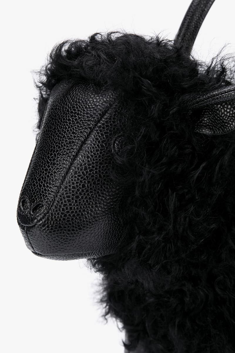 Thom Browne Fall 2020 Animal Icon Leather Bags, Goods fw20 collection menswear womenswear hector wallet passport card holder accessories leather pebble italy limited edition monkey bear cheetah elephant giraffe hippo lion pig rabbit rat sheep zebra