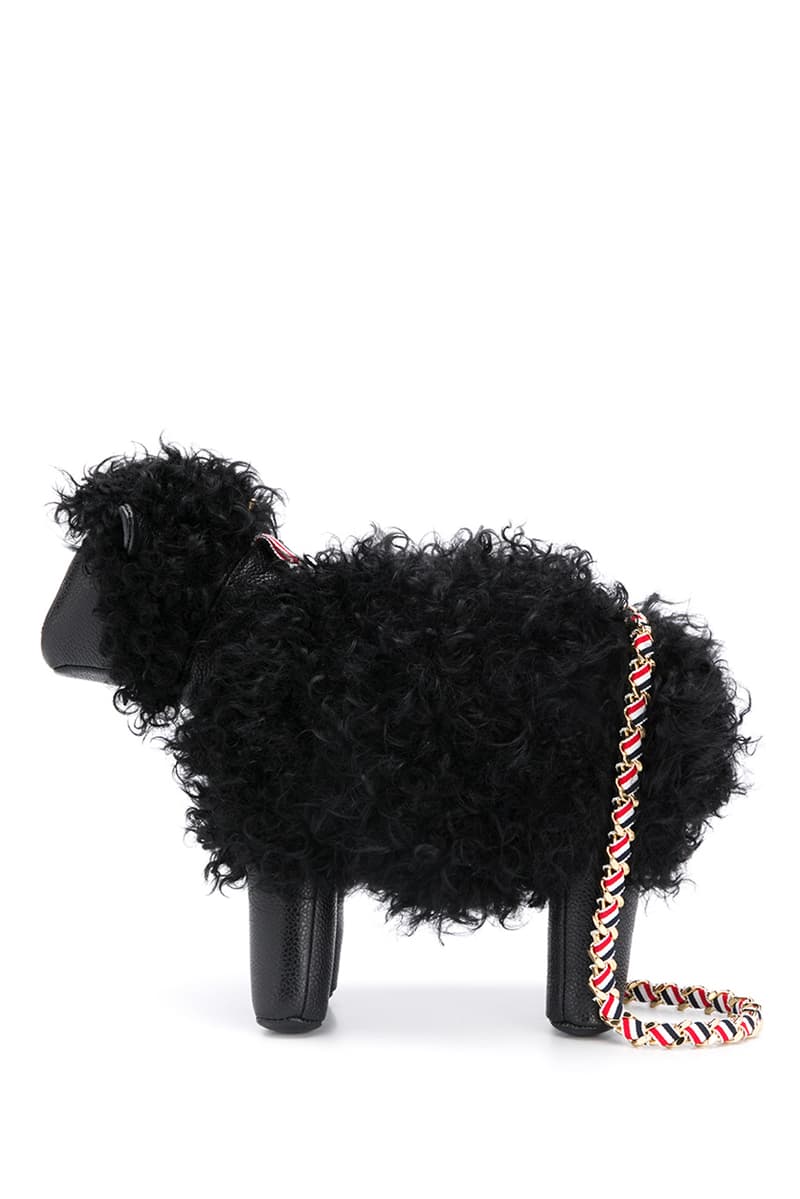 Thom Browne Fall 2020 Animal Icon Leather Bags, Goods fw20 collection menswear womenswear hector wallet passport card holder accessories leather pebble italy limited edition monkey bear cheetah elephant giraffe hippo lion pig rabbit rat sheep zebra