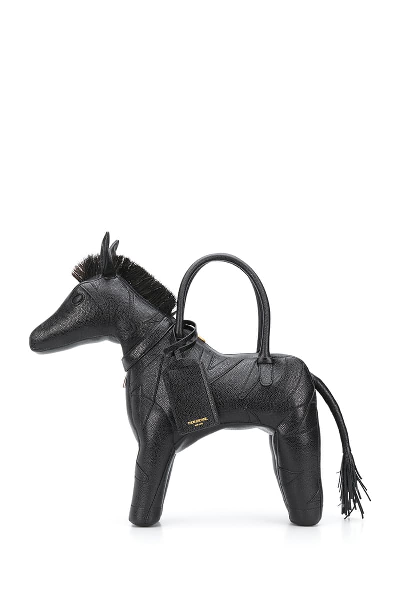 Thom Browne Fall 2020 Animal Icon Leather Bags, Goods fw20 collection menswear womenswear hector wallet passport card holder accessories leather pebble italy limited edition monkey bear cheetah elephant giraffe hippo lion pig rabbit rat sheep zebra