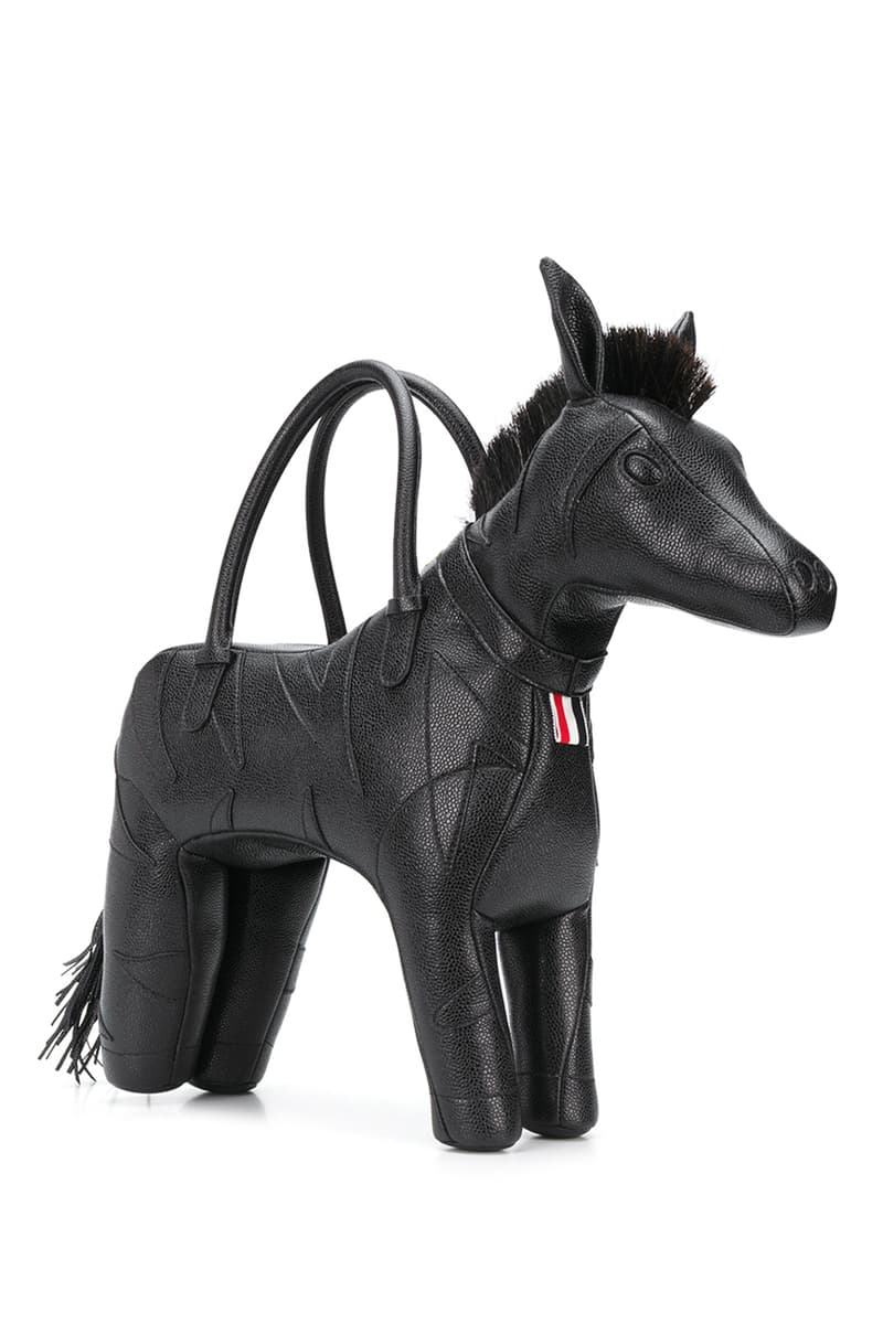 Thom Browne Fall 2020 Animal Icon Leather Bags, Goods fw20 collection menswear womenswear hector wallet passport card holder accessories leather pebble italy limited edition monkey bear cheetah elephant giraffe hippo lion pig rabbit rat sheep zebra
