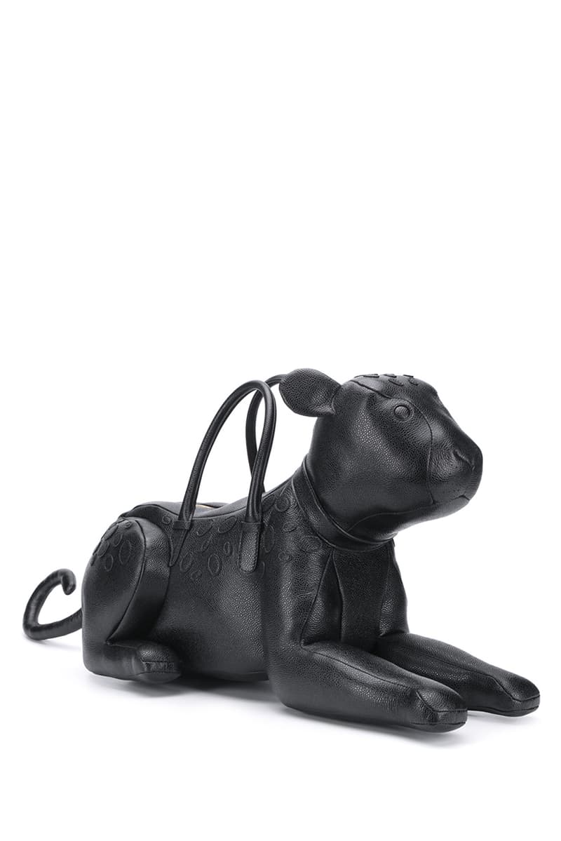 Thom Browne Fall 2020 Animal Icon Leather Bags, Goods fw20 collection menswear womenswear hector wallet passport card holder accessories leather pebble italy limited edition monkey bear cheetah elephant giraffe hippo lion pig rabbit rat sheep zebra