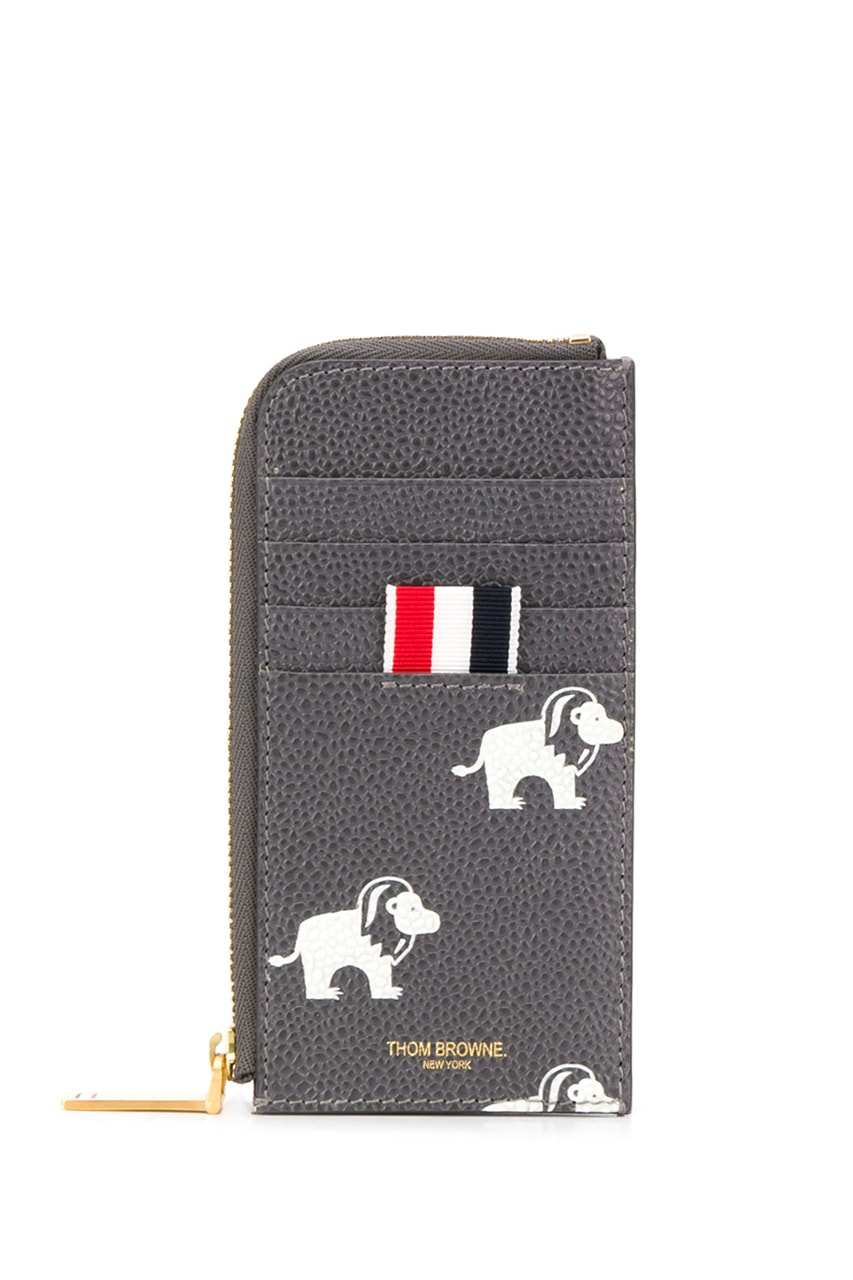 Thom Browne Fall 2020 Animal Icon Leather Bags, Goods fw20 collection menswear womenswear hector wallet passport card holder accessories leather pebble italy limited edition monkey bear cheetah elephant giraffe hippo lion pig rabbit rat sheep zebra