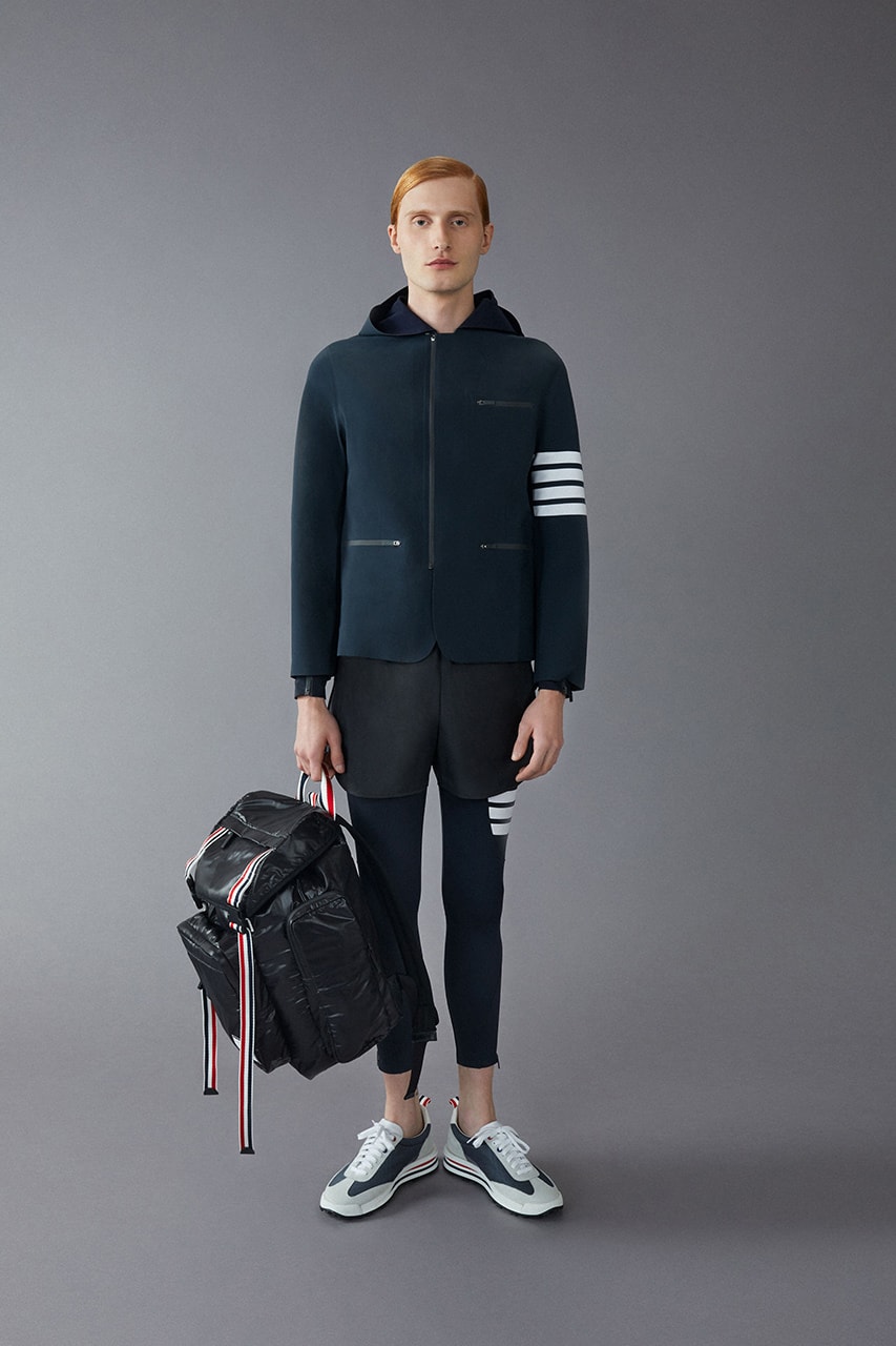 Thom Browne compression football collection release information high-end