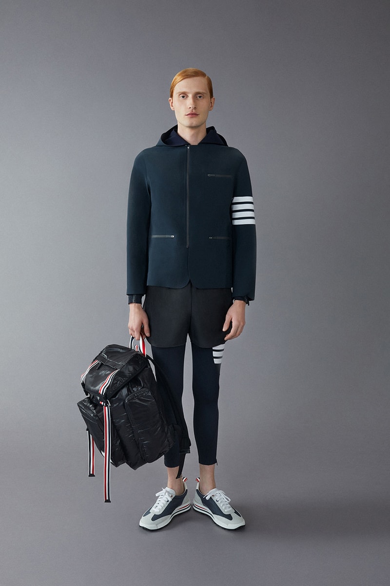 Thom Browne compression football collection release information high-end