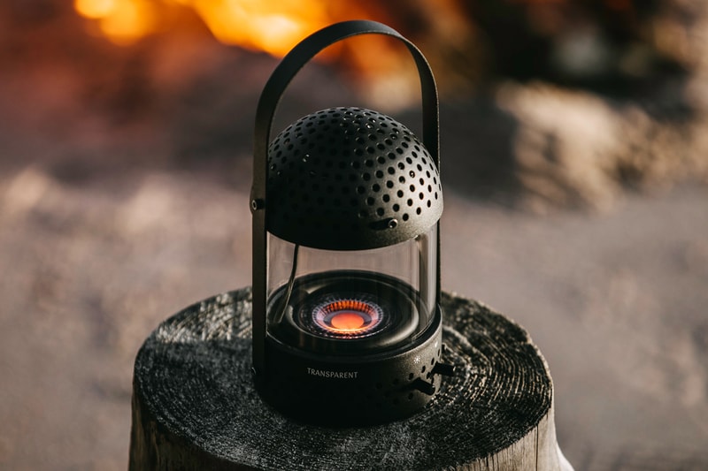 Transparent Sound Outdoor Light Speaker technology devices niche electronics indoor glass lantern camping
