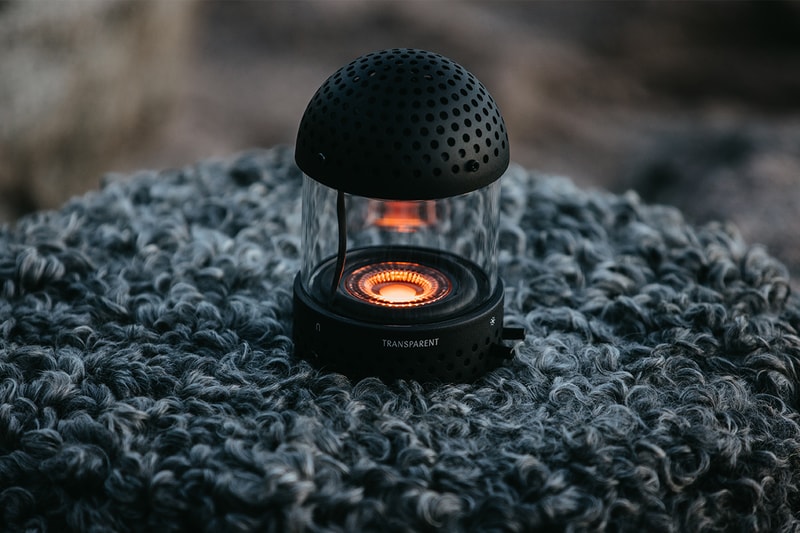 Transparent Sound Outdoor Light Speaker technology devices niche electronics indoor glass lantern camping