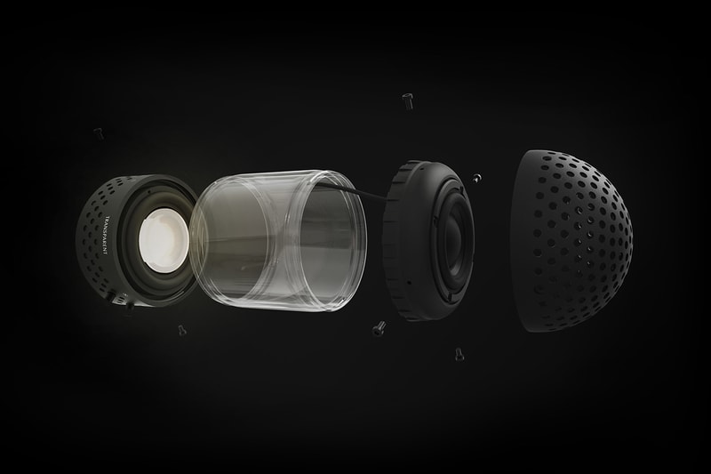 Transparent Sound Outdoor Light Speaker technology devices niche electronics indoor glass lantern camping