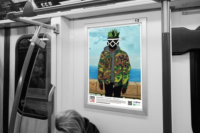 life on the line toronto subway art campaign