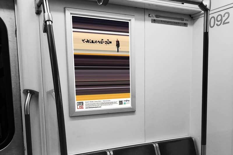 life on the line toronto subway art campaign