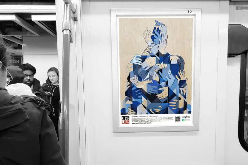 life on the line toronto subway art campaign