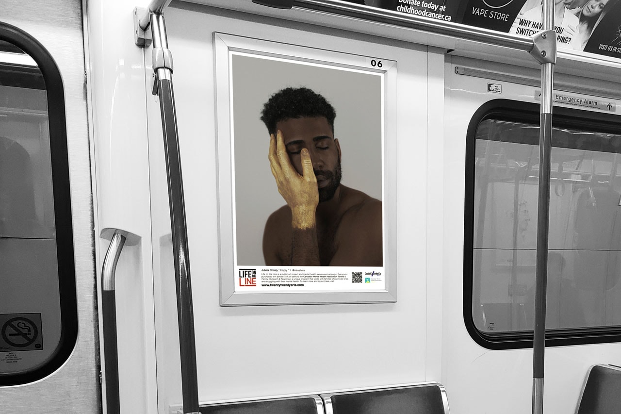 life on the line toronto subway art campaign